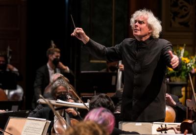 Simon Rattle and the London Symphony Orchestra