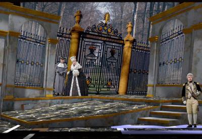 Pique Dame Rendering of Act 1 Scene 1 by Peter Crompton