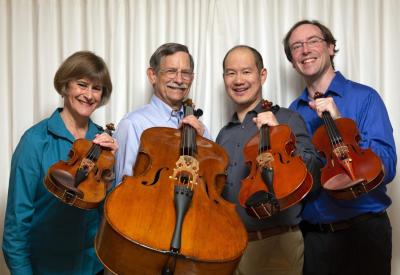 The Grace Note Chamber Players (Claudia Bloom, Glenn Fisher, Andrew Lan and Geoffrey Noer)