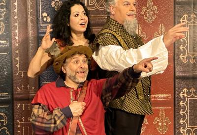 Don Quixote, Sancho Panza and Aldonza/Dulcinea
