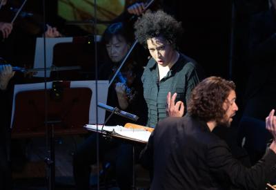 Julia Bullock and Christian Reif  with SF Symphony
