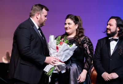 Kyle van Schoonhoven, Shanley Horvitz, and Andres Cascante 