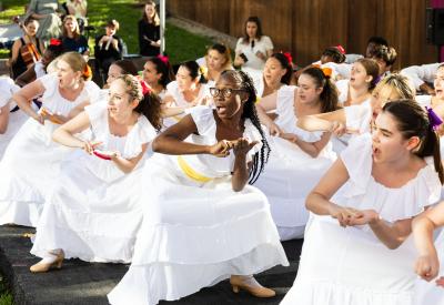 The girls of the Young People’s Chorus of New York City