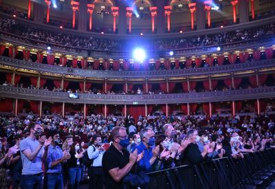 Crowd at the BBC Proms 2021