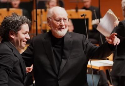 Gustavo Dudamel and John Williams
