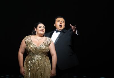 Amanda Batista and Moisés Salazar
