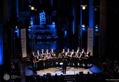 The English Concert performs with the Clarion Choir on Sunday, March 5, 2023 in Zellerbach Hall Pictured: Clarion Choir (credit: Isabelle Provost)
