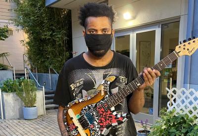 Creativity Explored artist Joseph “JD” Green