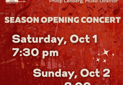 Ukiah Symphony Season Opening Concert