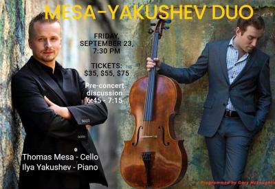 Thomas Mesa - Cello & Ilya Yakushev - Piano