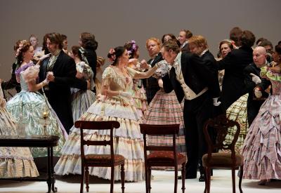 A scene from Eugene Onegin