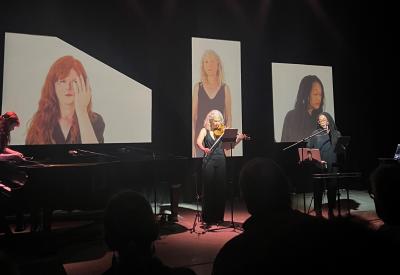 Sarah Cahill, Kate Stenberg, and Pamela Z