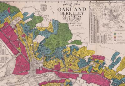 Redlining map