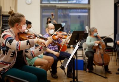 Stanford Medicine Orchestra players
