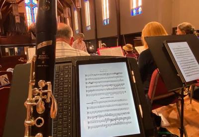 Echo Chamber Orchestra rehearsal
