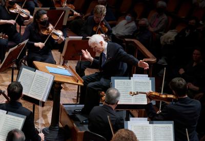 Herbert Blomstedt with the SF Symphony