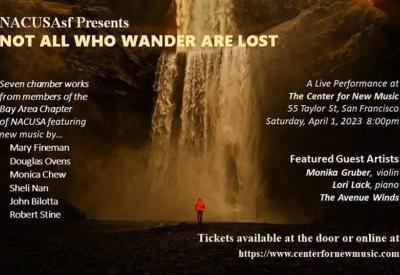NACUSAsf presents "Not All Who Wander Are Lost"