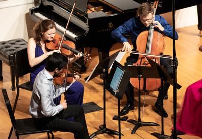 Musicians performing