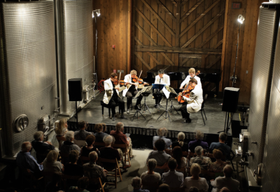 Music in the Vineyards concert at Frog's Leap Winery