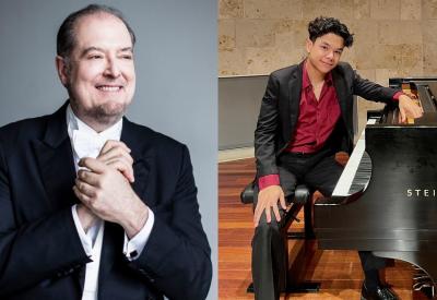Garrick Ohlsson and Parker Van Ostrand