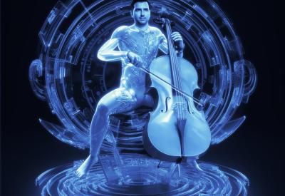 Artwork of Yves Dhar, courtesy of Symphony San Jose