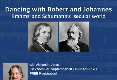 SF Bach Choir EXPLORATIONS: Dancing with Robert and Johannes
