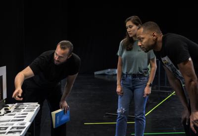 Rodelinda rehearsal