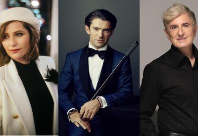 Lisa Batiashvili, Gautier Capuçon, and Jean-Yves Thibaudet