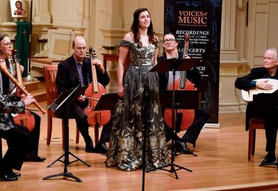 Molly Netter joins Voices of Music and The Voice of the Viol in December