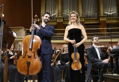 Pablo Ferrández and Anne-Sophie Mutter