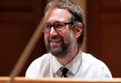 Ian Pritchard at harpsichord