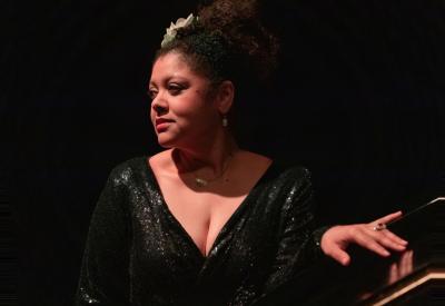 Photo of Kim Nalley courtesy of the artist and Jazz On The Plazz
