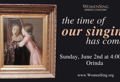 The Time of Our Singing Has Come. The music we love and the power it has to change us for the better.