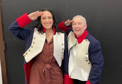 Véronique Filloux and Erie Mills
