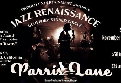 Jazz Renaissance Parris Lane with special Guest Efrem Towns