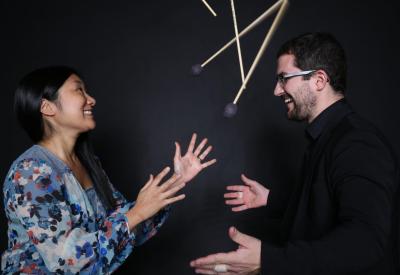 Arx Duo appear in the World Premiere of Michael Gilbertson's "Duo Percussion Concerto" with San José Chamber Orchestra.
