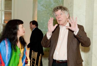 Wu Han and Gordon Getty