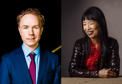Ralph van Raat and Gloria Cheng headshots