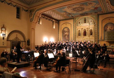 Serenade to Music will be presented in the beautiful Mission Santa Clara with Symphony San José Chorale and musicians of Symphony San José. Elena Sharkova conducting.
