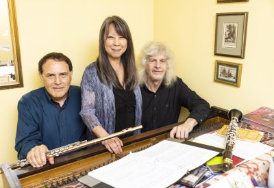 Tod Brody, flutes; Brenda Tom, piano; Peter Josheff, clarinets