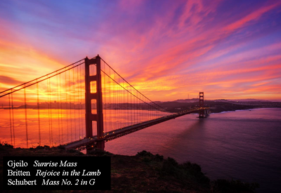 SF City Chorus concert poster