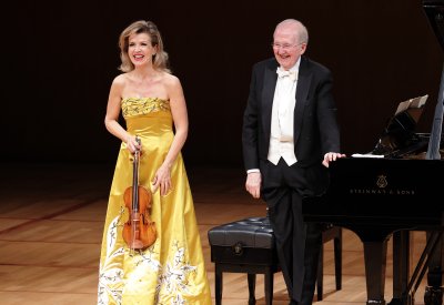 Anne-Sophie Mutter and Lambert Orkis