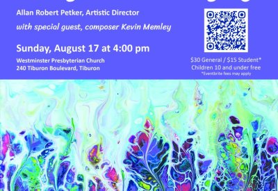 Flyer for Consort Chorale's 30th Anniversary Concert "Songs Worth Singing"