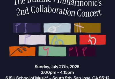 Concert poster with the same information as the event description.