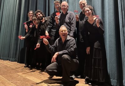 Jack Curtis Dubowsky Ensemble at the Gardena Cinema for THE GOLEM, April 11, 2025.