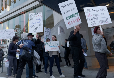 Chorus on strike