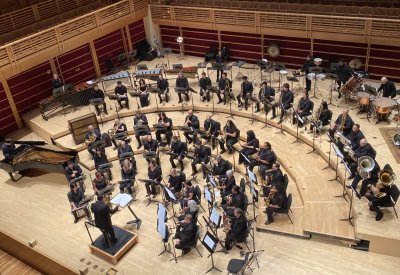 Chabot Wind Symphony in performance