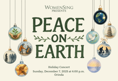 WomenSing Presents: Peace on Earth