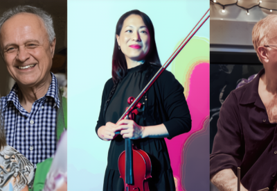 Photos of the six performers