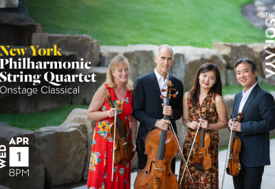 New York Philharmonic String Quartet Onstage Classical Wed Apr 1 | 8pm at The Soraya
